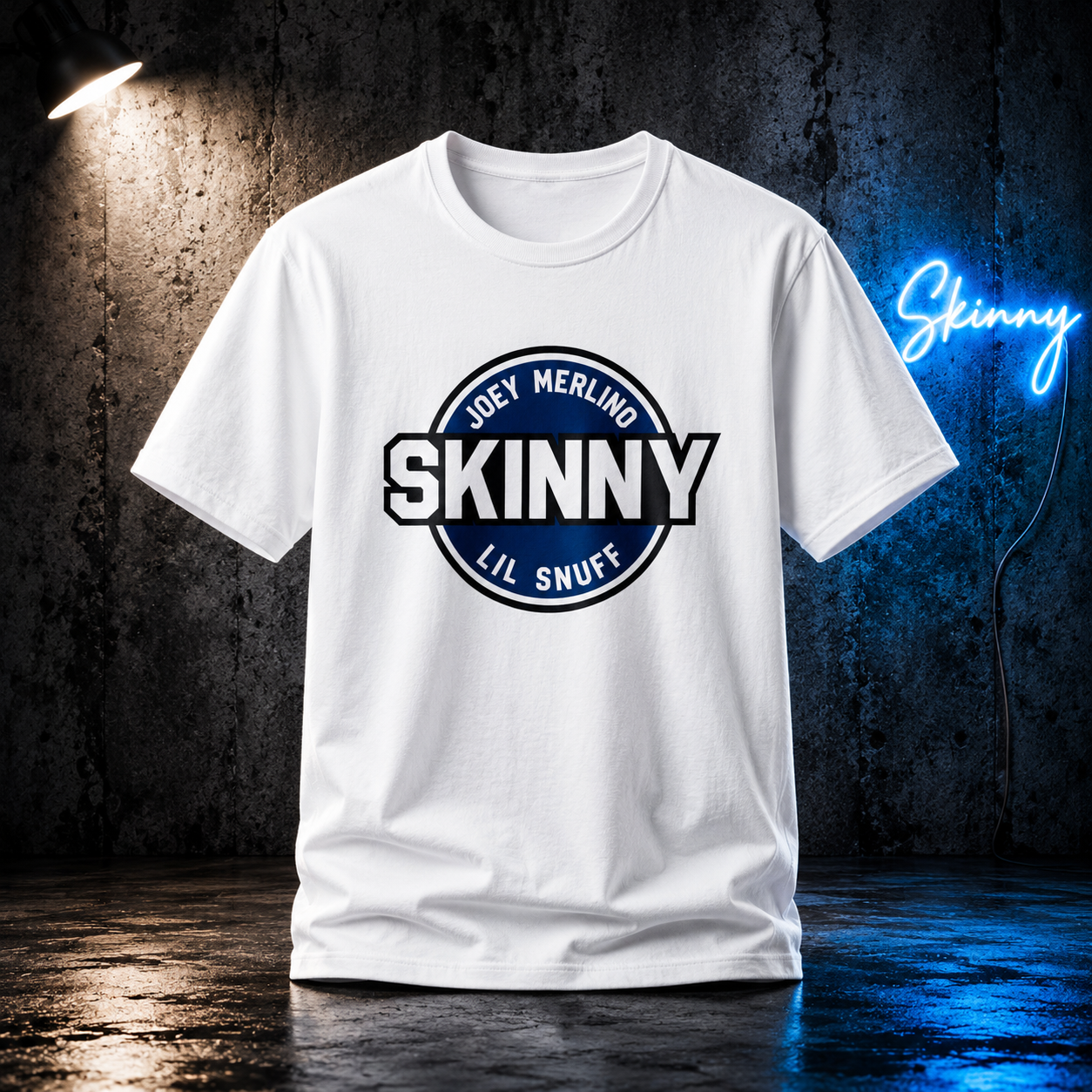Skinny Logo Global T-Shirt