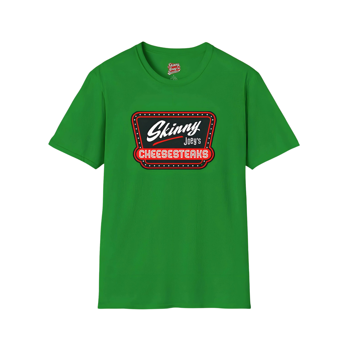 Skinny Joey Cheesesteaks Official Philly Merch Tee Shirt
