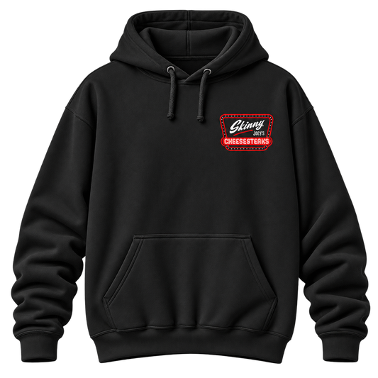 Skinny Joey's Classic Hoodie, Black, front