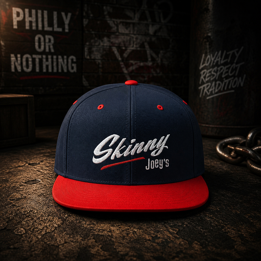 Skinny Joey's Embroidered Snapback Hat – Adjustable Cap