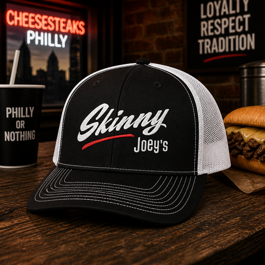 Skinny Joey's Snapback Trucker Embroidered Hat