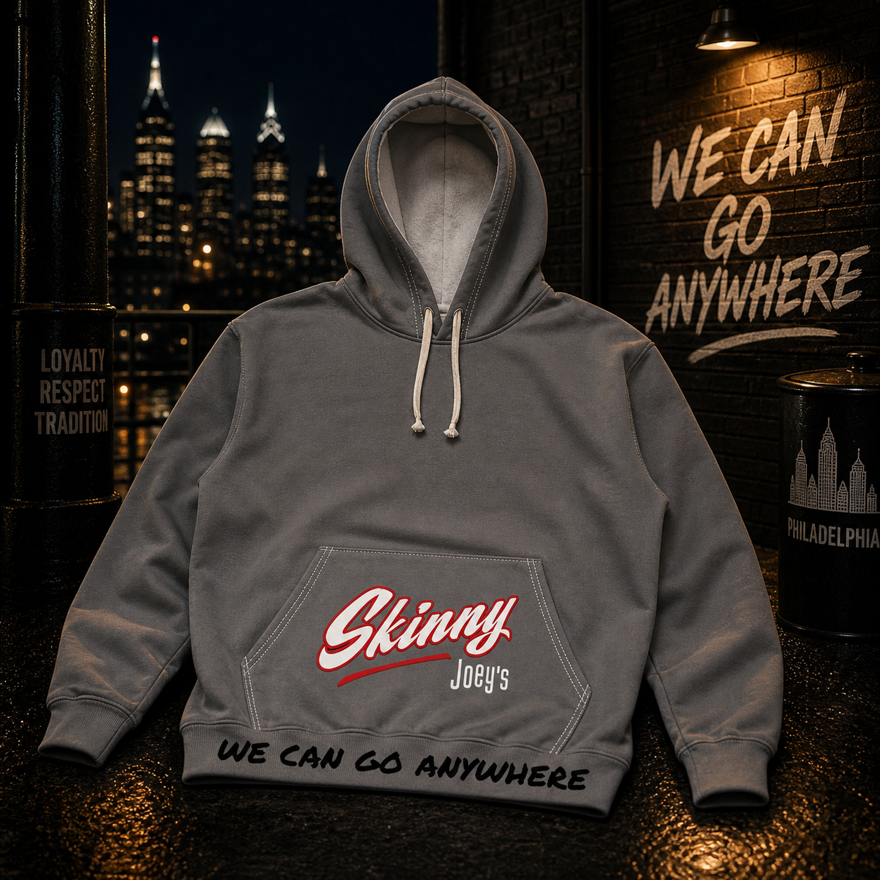 Skinny Joey's 'We Can Go Anywhere' Hoodie