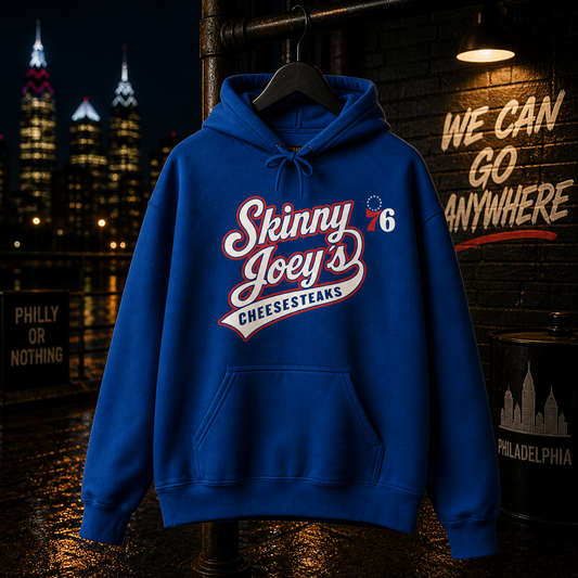 Skinny x Sixers 76 Hoodie - Pullover Sweatshirt