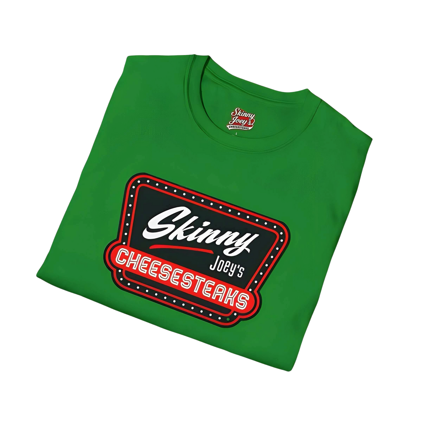 Skinny Joey Cheesesteaks Official Philly Merch Tee Shirt