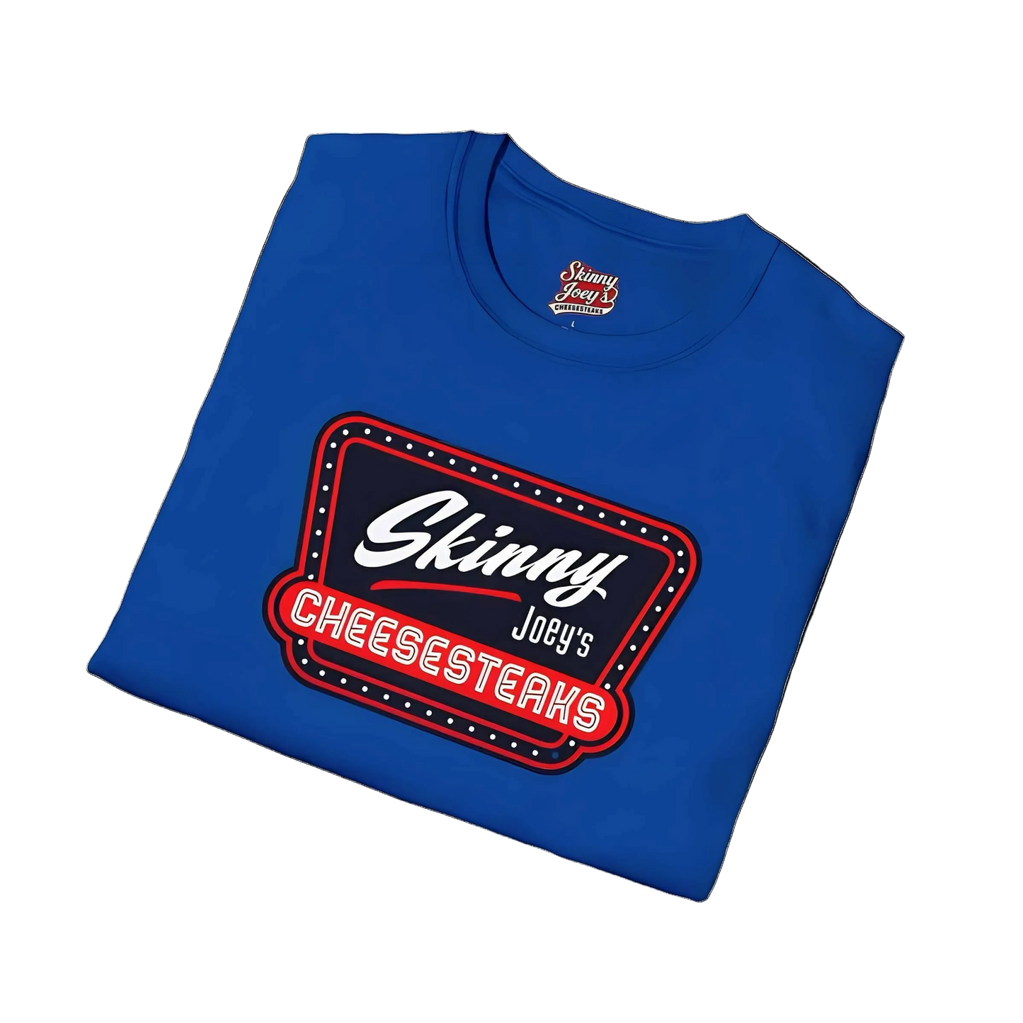 Skinny Joey Cheesesteaks Official Philly Merch Tee Shirt