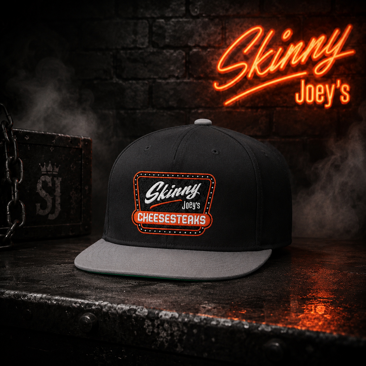 Skinny Joeys Cheesesteaks Cap Streetwear Hat
