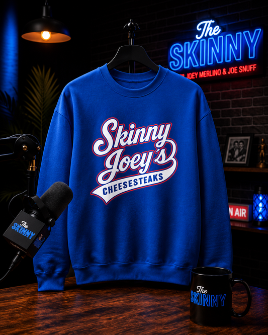 Skinny Joey’s Cheesesteaks Crewneck Sweatshirt
