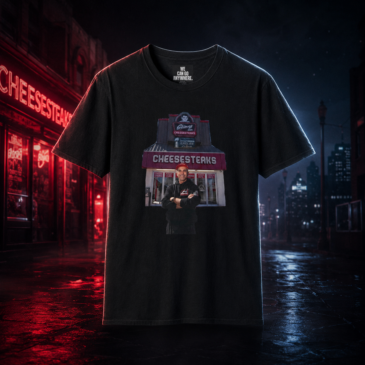 Skinny Joey’s Cheesesteaks Softstyle Shirt