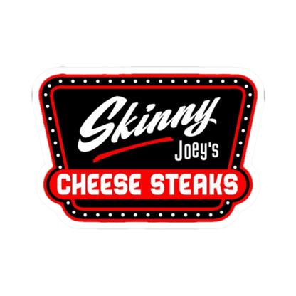 Retro Cheese Steaks Kiss-Cut Stickers - Perfect for Food Lovers & Gift Ideas
