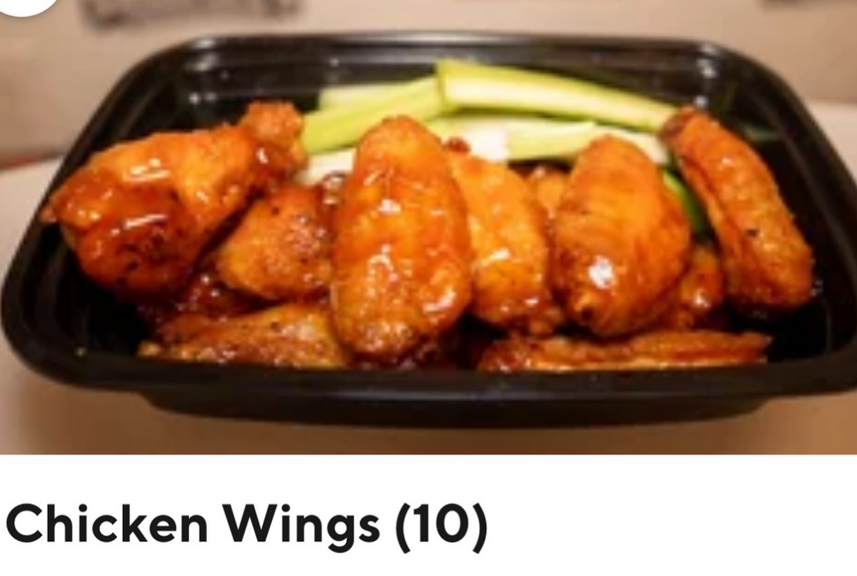 10-piece chicken wings served at Skinny Joey's Cheesesteaks, 3020 S Broad St, gallery photo 8