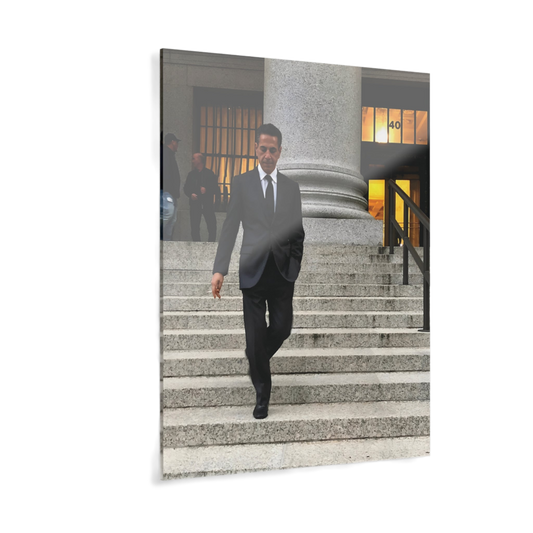 Skinny Joey Merlino No Rats Acrylic Wall Art