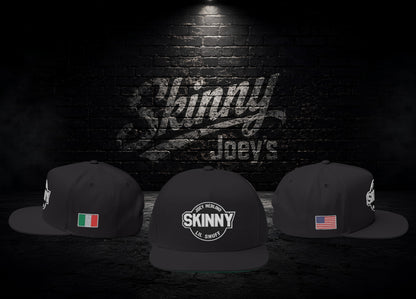 Skinny Joey Lil Snuff Embroidered Flat Bill Cap