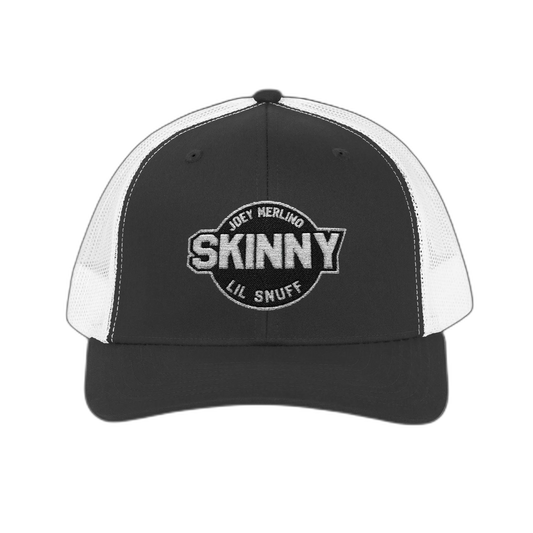 Skinny Podcast Trucker Cap - "Skinny" Retro Patch Snapback