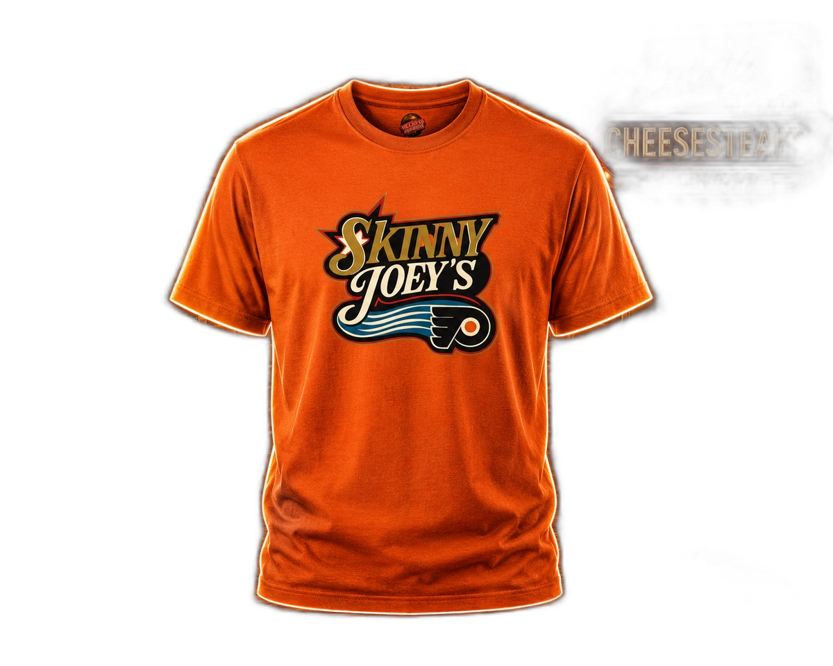 Retro Flyers graphic tee, Skinny Joey Merlino Philly mob merch