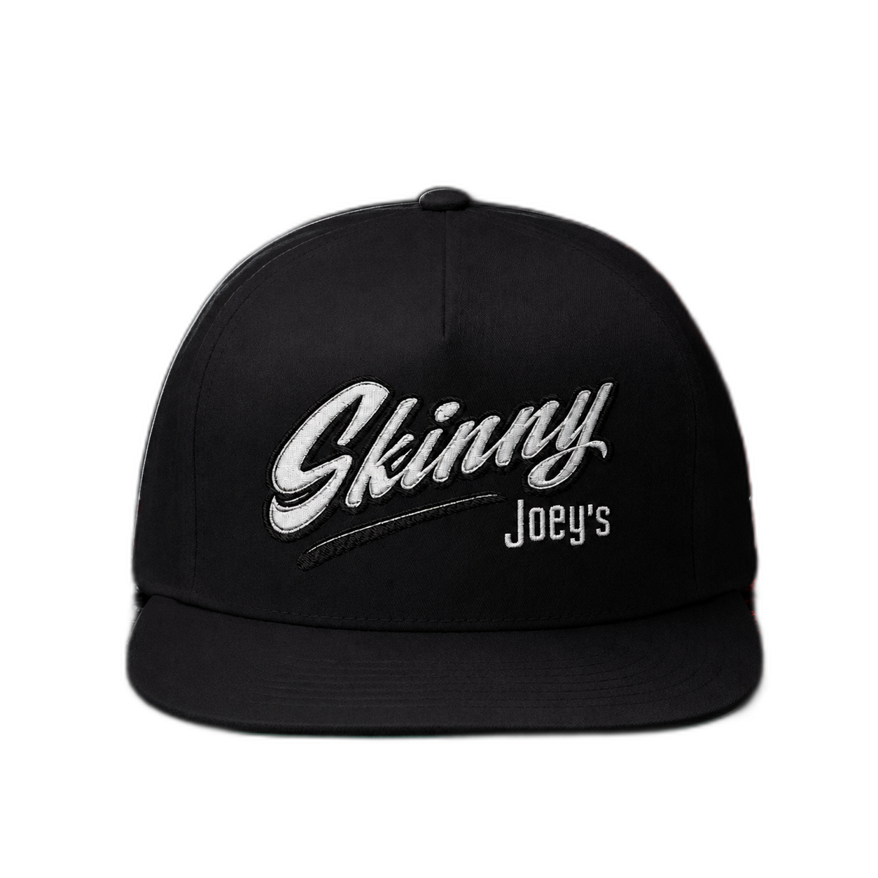 Skinny Joey's Snapback Hat — Retro Script Baseball Cap