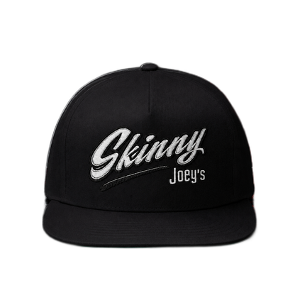 Skinny Joey's Snapback Hat — Retro Script Baseball Cap