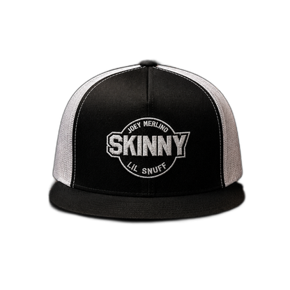 Skinny vintage logo trucker cap, main product photo, Joseph Merlino Philadelphia merch