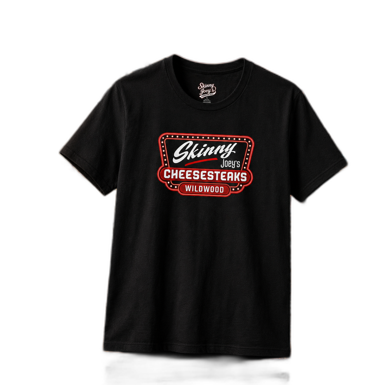 Skinny Joey's Cheesesteaks Official Wildwood T-Shirt