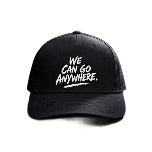We Can Go Anywhere Mid Profile Baseball Cap
