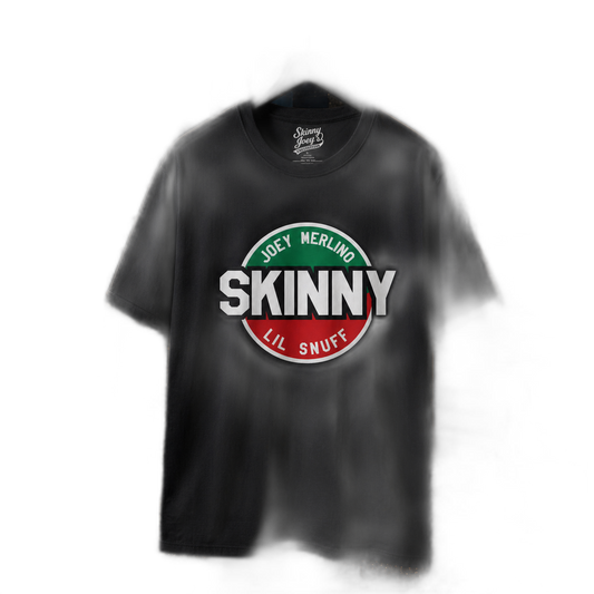 The Skinny Italian Flag Logo T Shirt