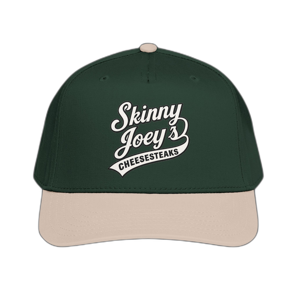 Skinny Joey's softball hat, main product photo, Skinny Joey Merlino Philly mob merch