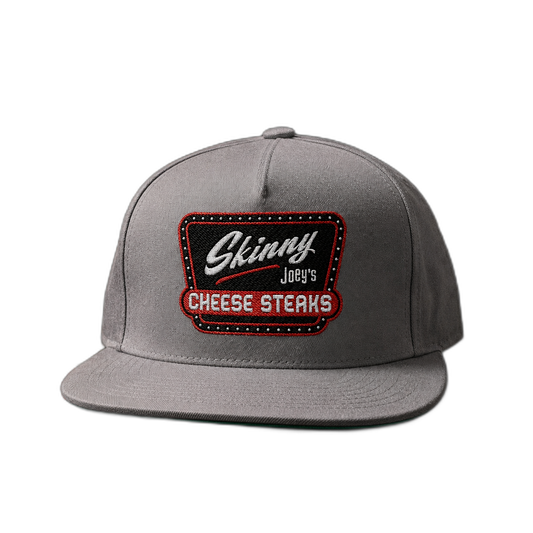 Skinny Joey's Embroidered Flat Bill Cap