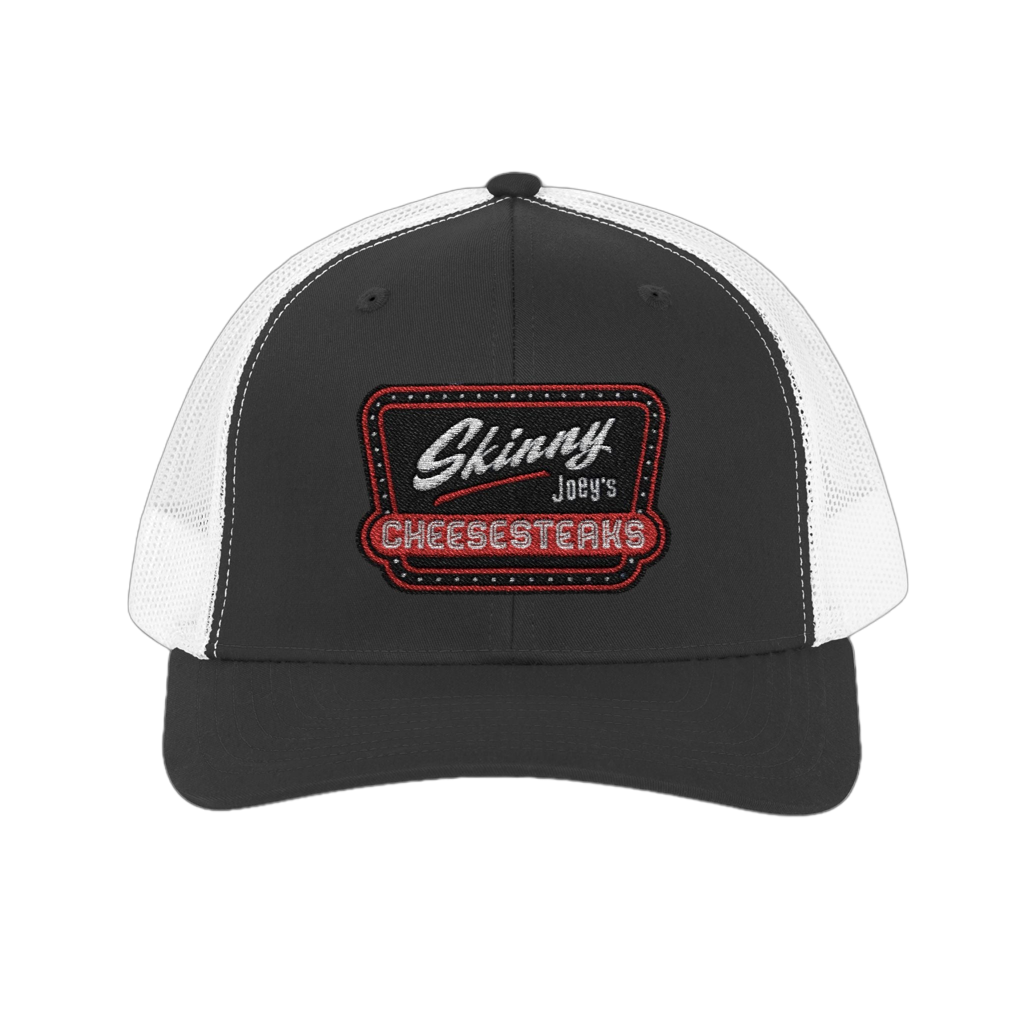 Embroidered Skinny Joey's Snapback Trucker Cap
