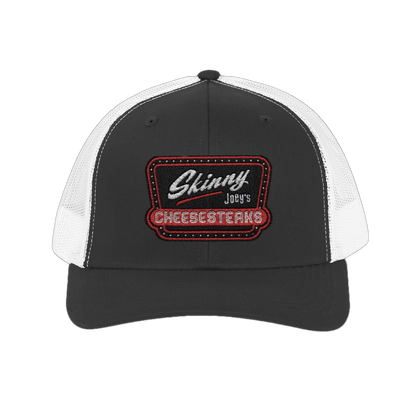 Embroidered Skinny Joey's Snapback Trucker Cap