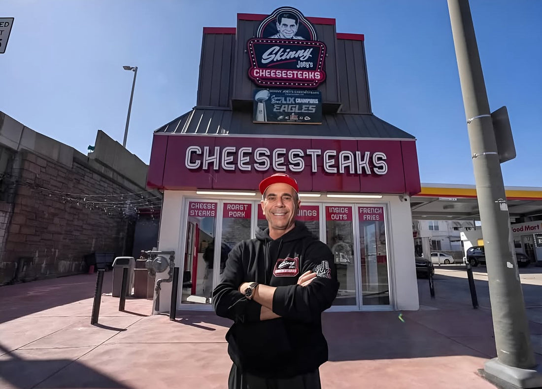 SKINNY JOEYS CHEESESTEAKS 3020 SOUTH BROAD STREET PHILADELPHIA SKINNY JOEY MERLINO PODCAST LIL SNUFF